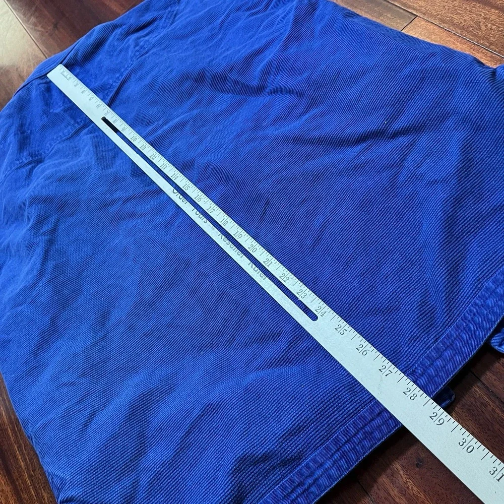 Jiu Jitsu Gi Moya Brand A2 Blue 100% Cotton Top Only Kimono Martial Arts READ